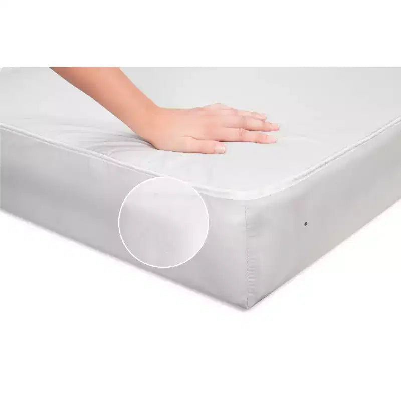 Matelas de mini-lit bébé DaVinci Complete Slumber, certifié Greenguard Gold : fermeté moyenne, épaisseur de 4,5 po, housse 100 % coton biologique