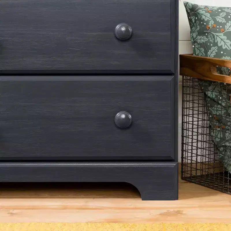 Commode à 5 tiroirs pour enfant South Shore Summer Breeze, bleu myrtille