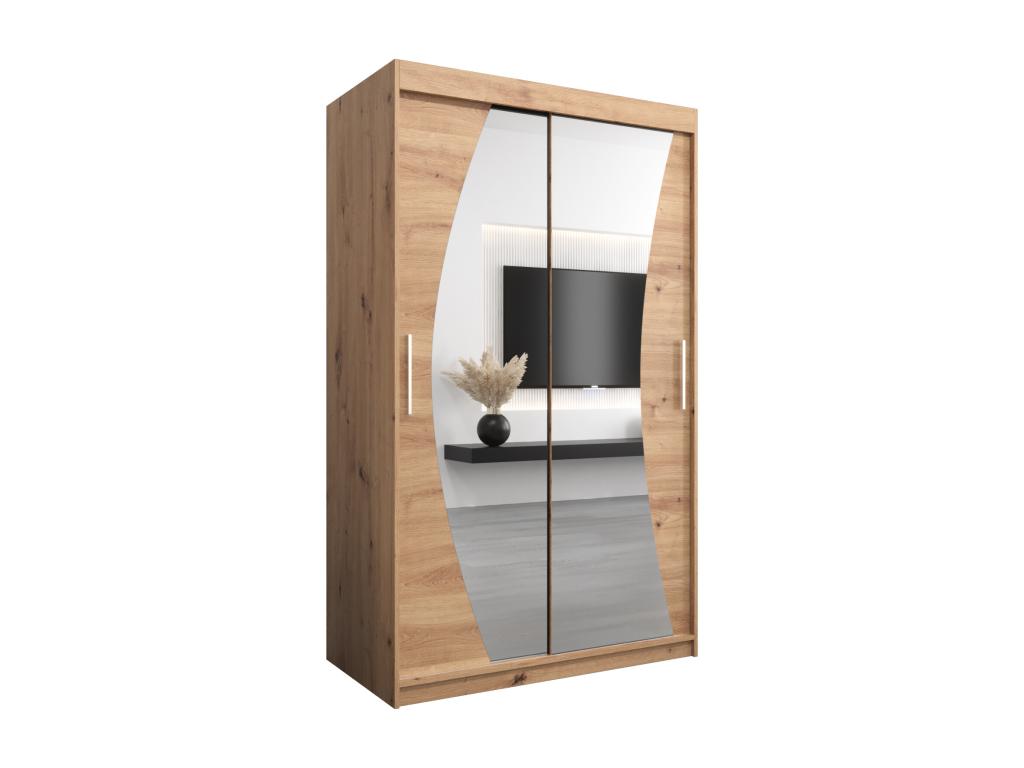 Armoire Vertchez avec portes coulissantes 200/120/62, 2 portes Vertchez