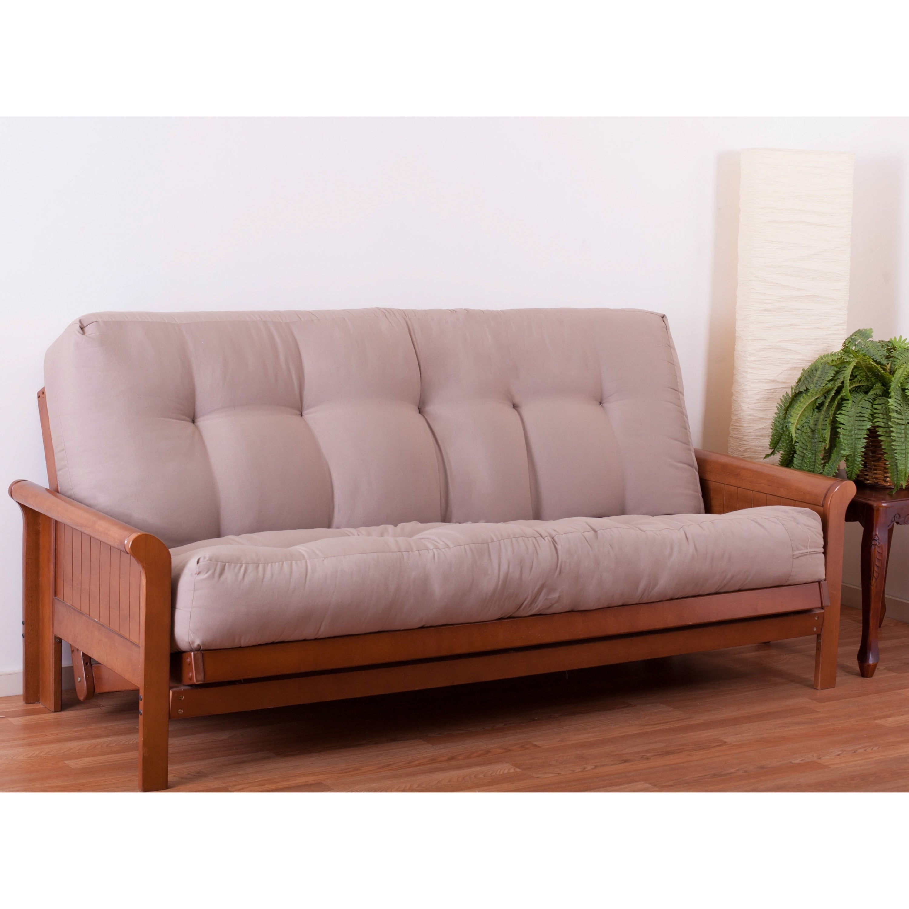 Matelas de futon en sergé épais de 10 pouces (simple, double ou grand)