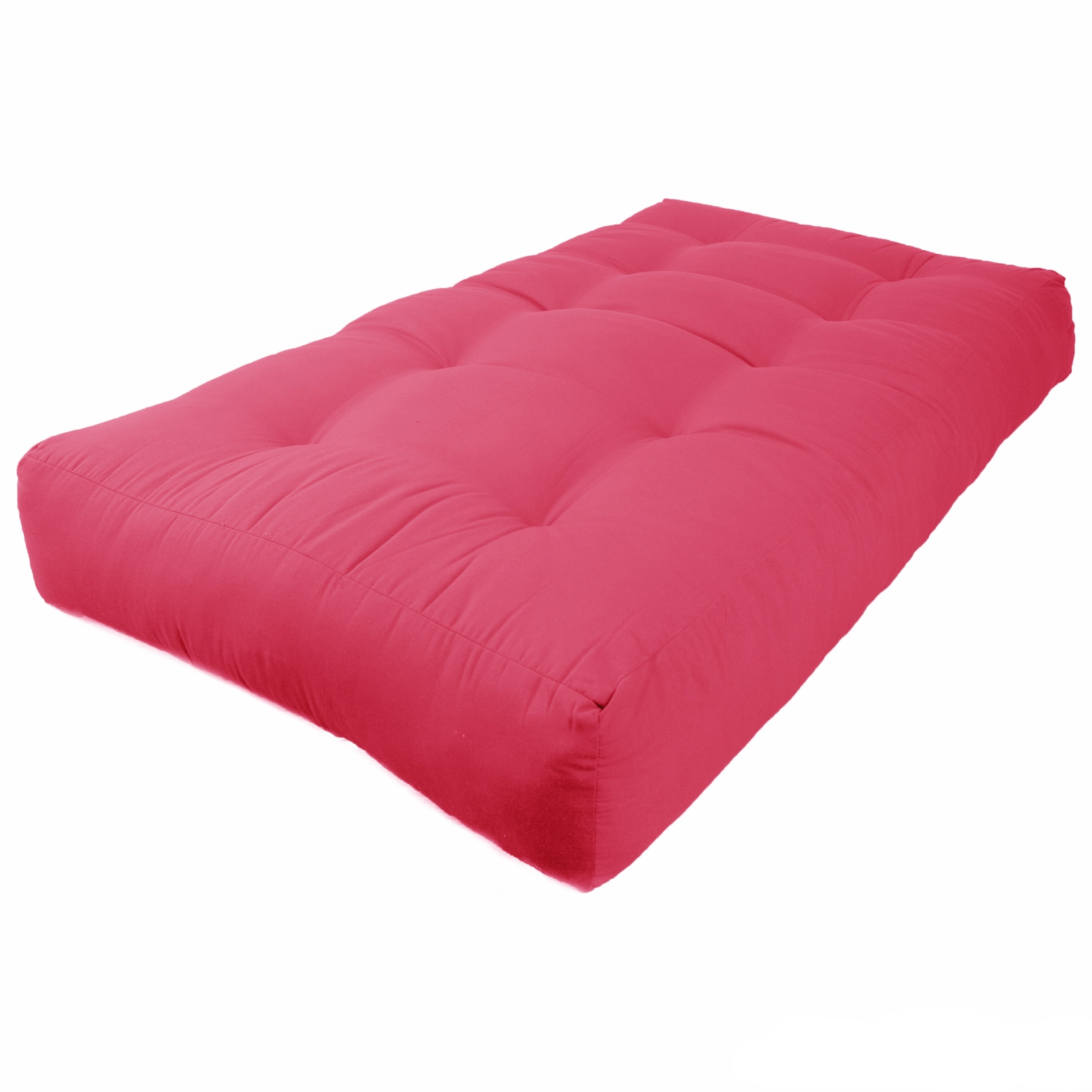 Matelas de futon en sergé épais de 10 pouces (simple, double ou grand)