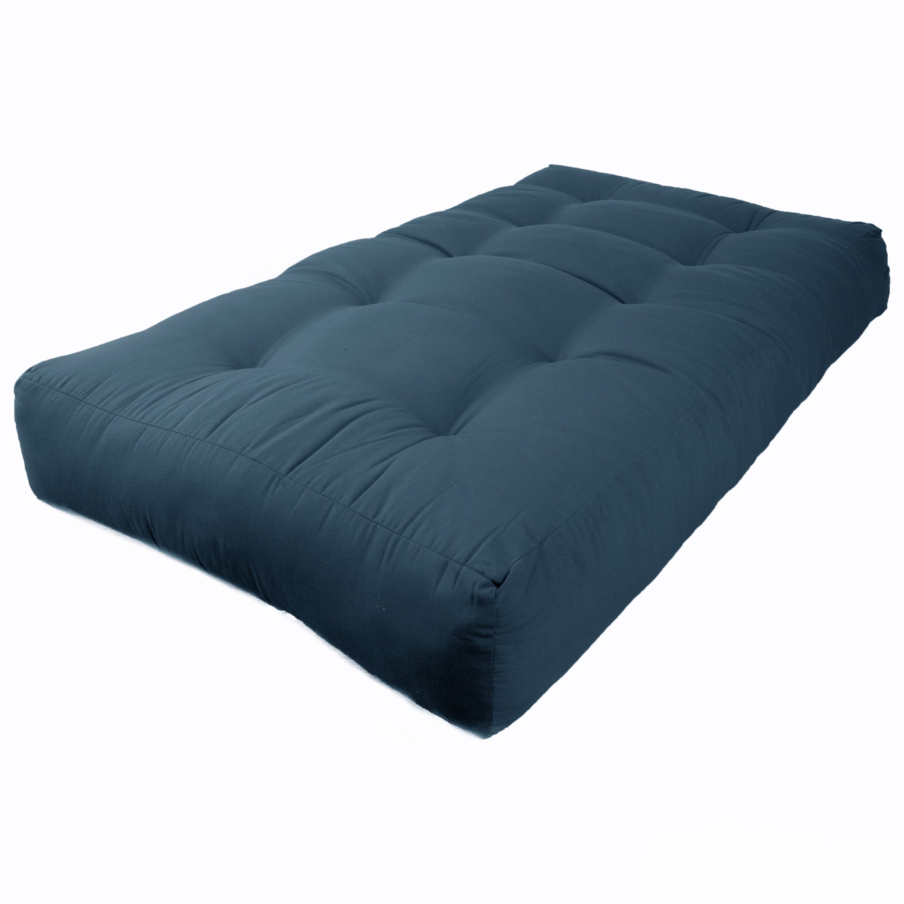Matelas de futon en sergé épais de 10 pouces (simple, double ou grand)