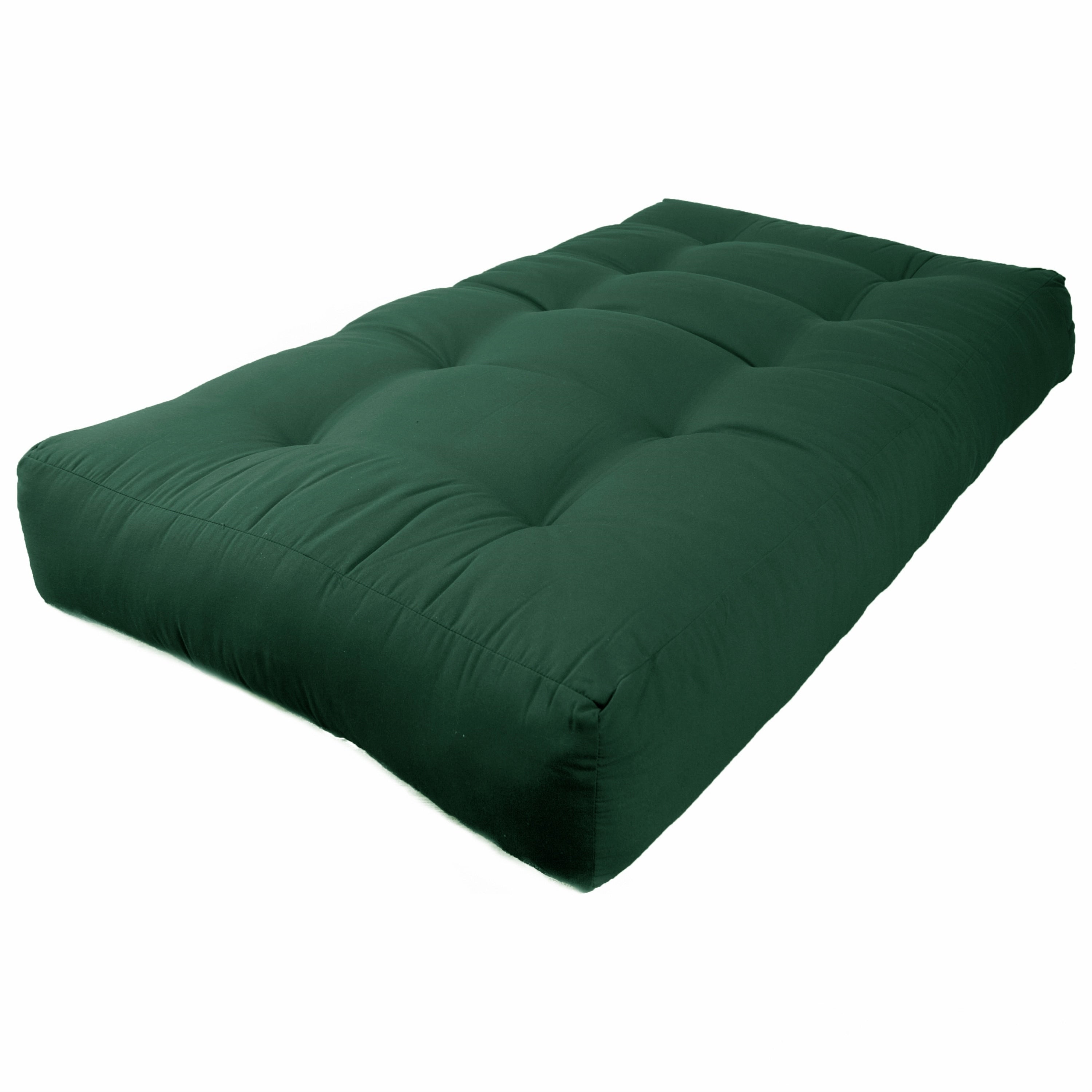 Matelas de futon en sergé épais de 10 pouces (simple, double ou grand)