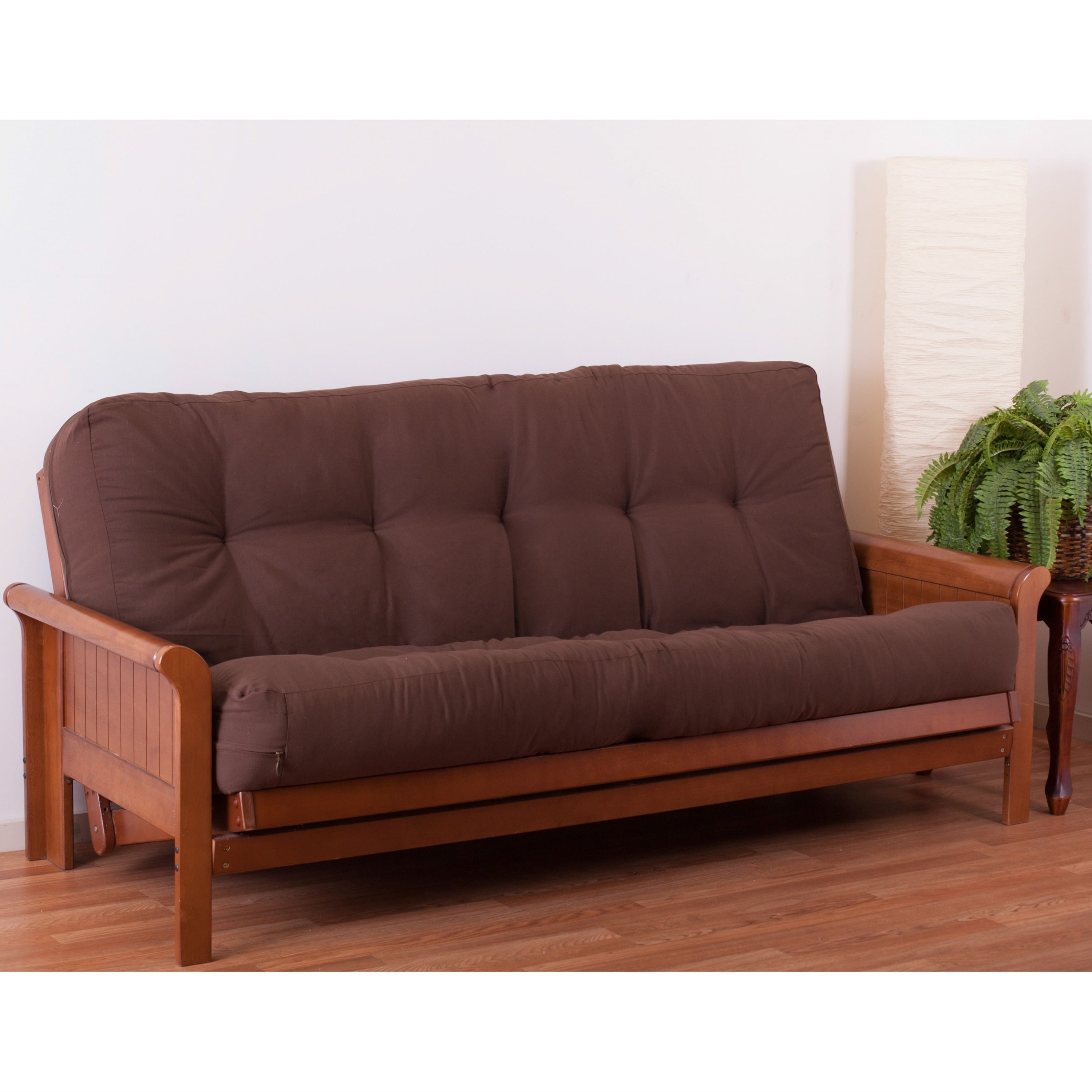 Matelas de futon en sergé épais de 10 pouces (simple, double ou grand)