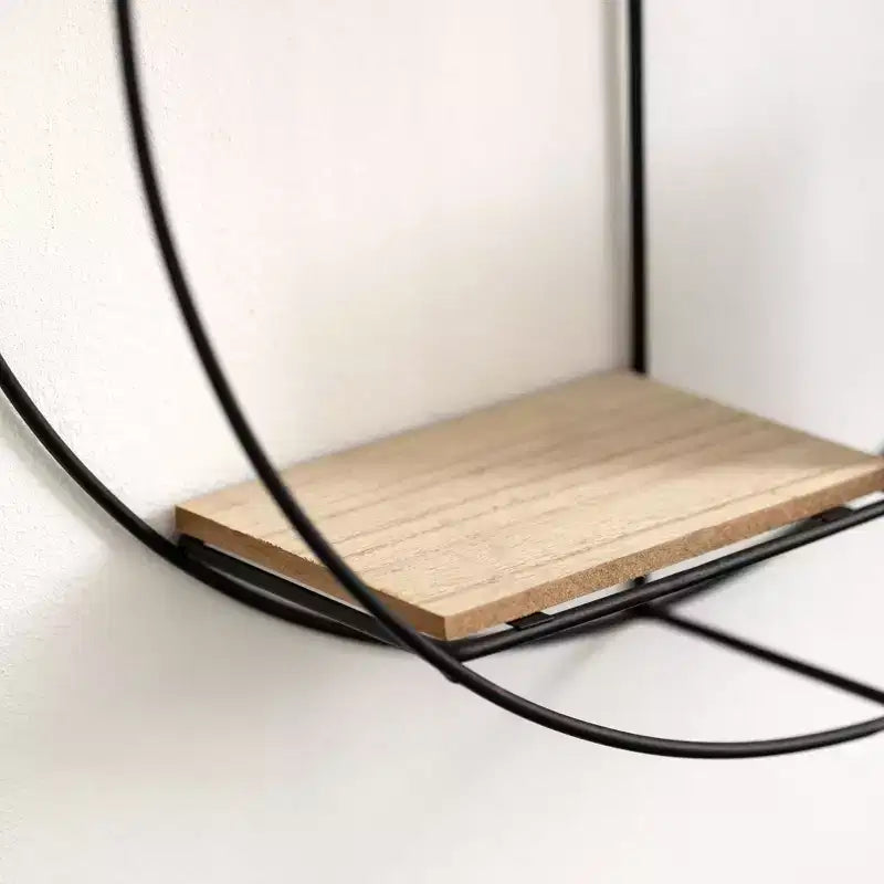 Étagère Murale Décorative Moderne Vintiquewise - Présentoir Métallique Élégant et Multifonctionnel