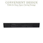 Banc pliant de style ferme Merrick Lane en pin massif, 96 x 12