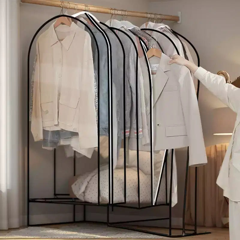 Unique Bargains Housses à vêtements transparentes en PEVA