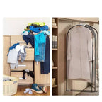 Unique Bargains Housses à vêtements transparentes en PEVA