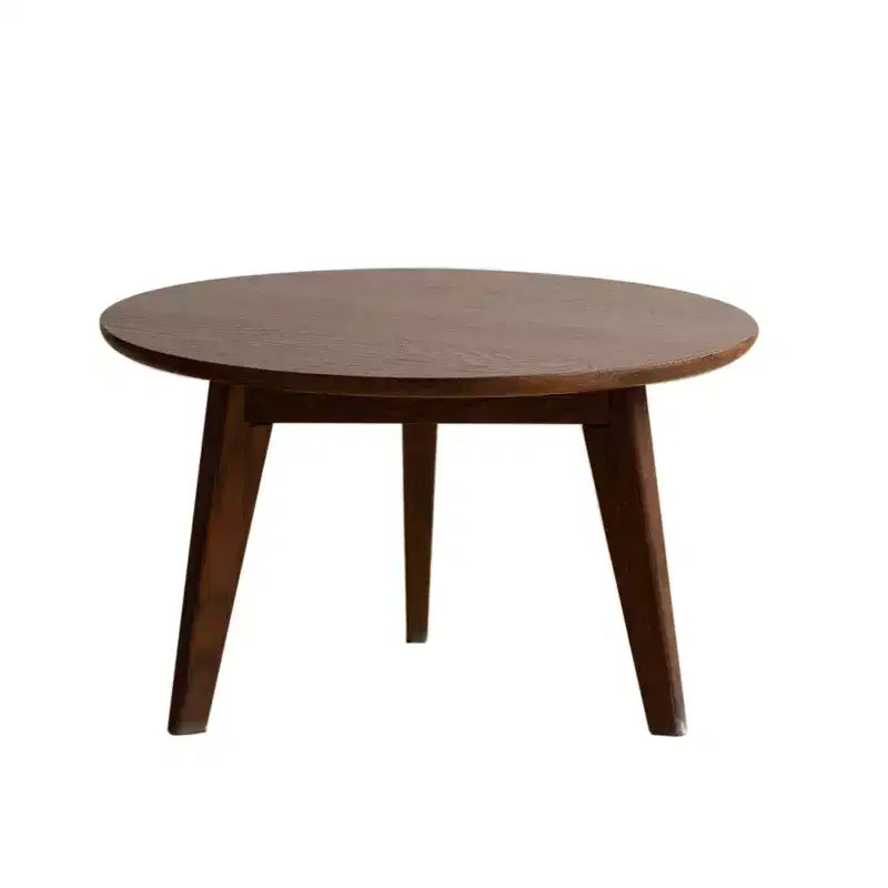 Table basse Mayeerty avec étagère Plateau en bois massif Table basse