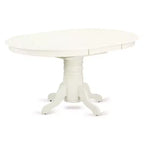 HomeStock AVVA5 Ensemble Table et Chaises de Cuisine 5 Pièces Lin Blanc Style Moderne
