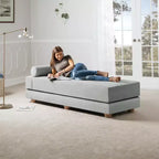 Jaxx Alon Canapé-lit / Lit escamotable grand lit (Queen) – Microvelours
