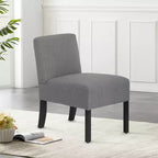 Chaise de salle à manger/d'appoint BestMassage avec cadre en bois massif et design élégant