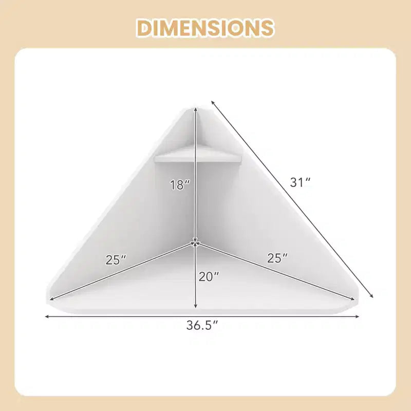 Bureau d'ordinateur flottant d'angle Costway, bureau d'étude mural avec étagère de rangement, blanc/noir