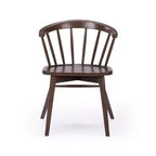 Lot de 2 chaises de salle à manger Plank+Beam, chaise de cuisine en bois massif