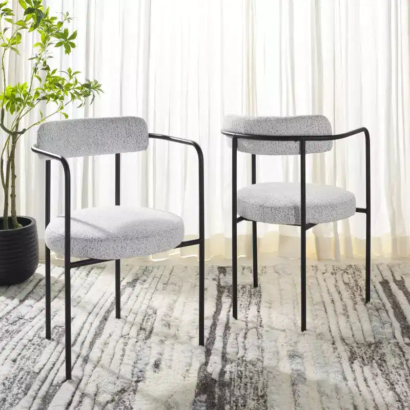 Chaise de salle à manger Andrean (lot de 2) - DCH3901 - Safavieh