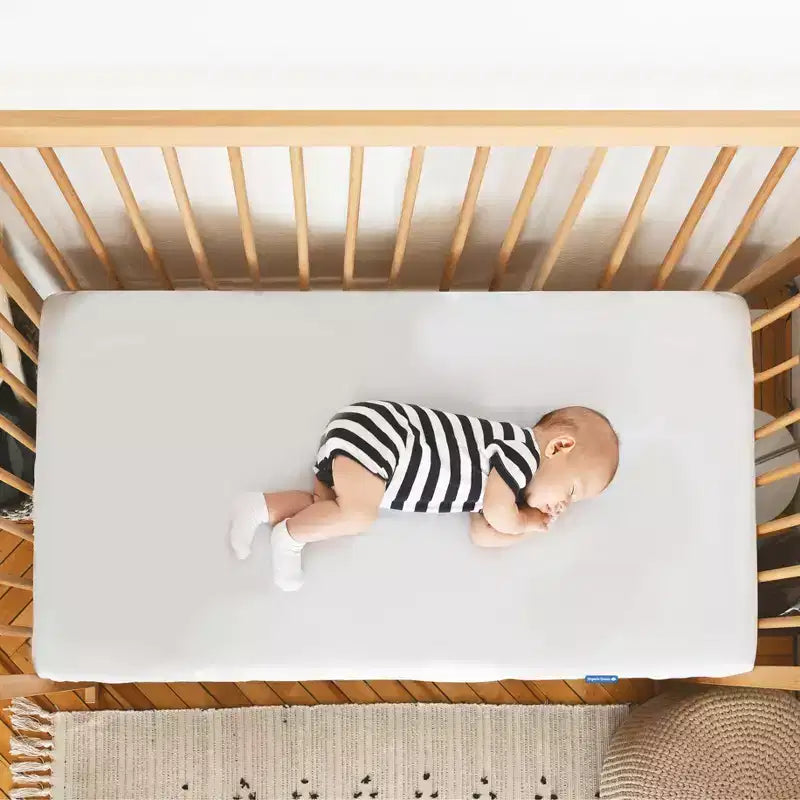 Matelas de lit de bébé et de tout-petit Organic Dream certifié biologique, deux étapes, avec gel rafraîchissant Premier