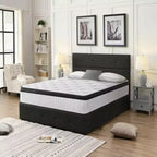 Matelas hybride GDFStudio Cliff Modern 12 avec revêtement respirant et mousse à mémoire de forme