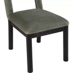 Meridian Furniture, Chaise de salle à manger en velours Conrad