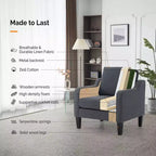 Karl Home | Fauteuil simple de 29,9 pouces de large