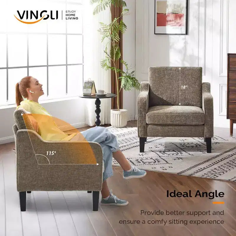 Karl Home | Fauteuil simple de 29,9 pouces de large