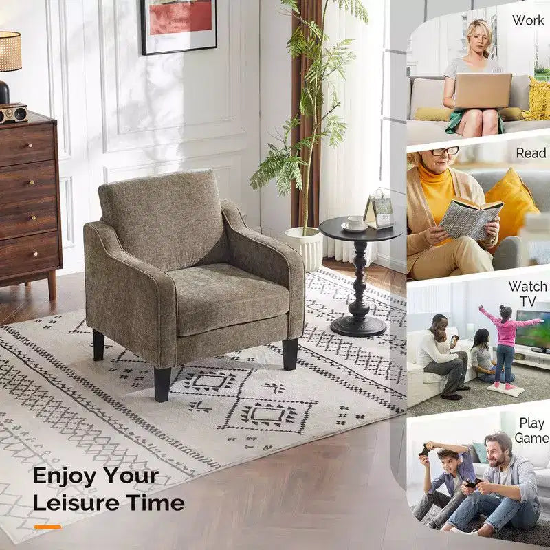 Karl Home | Fauteuil simple de 29,9 pouces de large