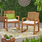 Fauteuil en bois MAYEERTY KD, design démontable, accoudoirs confortables pour salon et coin lecture