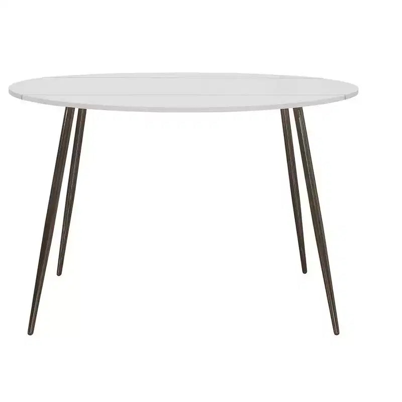 Table de salle à manger ajourée Home Design, gris clair/gris