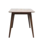Table à manger rectangulaire GDFStudio Keiko en bois de style moderne du milieu du siècle avec pieds évasés
