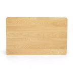 Table à manger rectangulaire GDFStudio Keiko en bois de style moderne du milieu du siècle avec pieds évasés