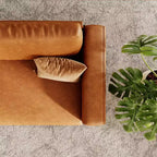 Acekool Canapé Bouclé 2 places - Canapé 3 places moderne avec pieds en bois, coussins moelleux et accoudoirs profilés