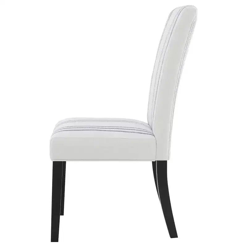 Coaster, Chaise de salle à manger rembourrée Herran, beige (lot de 2)