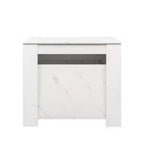 Console et table à manger extensible GDFStudio Lunelle en bois moderne
