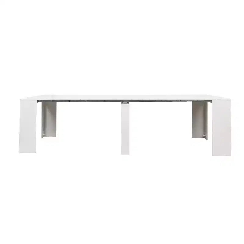 Console et table à manger extensible GDFStudio Lunelle en bois moderne