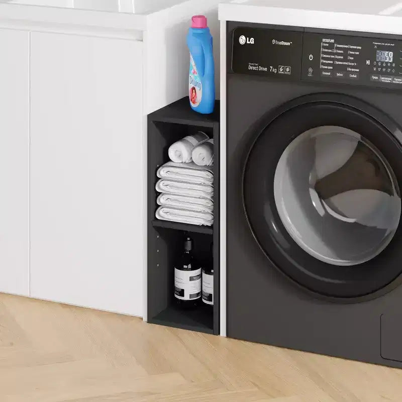 Bibliothèque HOMLUX à 2 niveaux, peu encombrante, largeur de 20 cm, conception réglable