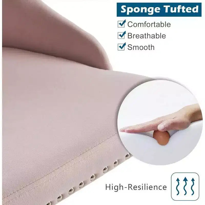 Chaise Karl Home | Chaise de bureau à roulettes pour maquillage