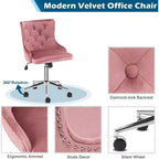 Chaise Karl Home | Chaise de bureau à roulettes pour maquillage