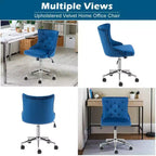 Chaise Karl Home | Chaise de bureau à roulettes pour maquillage