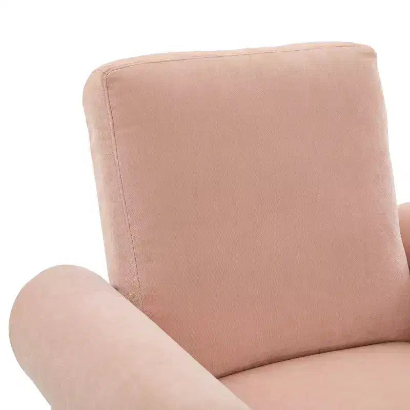 Fauteuil inclinable manuel pivotant Christopher Knight Home Dravok moderne en chenille avec dossier réglable