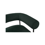 Meridian Furniture, fauteuil d'appoint Blake en tissu bouclette