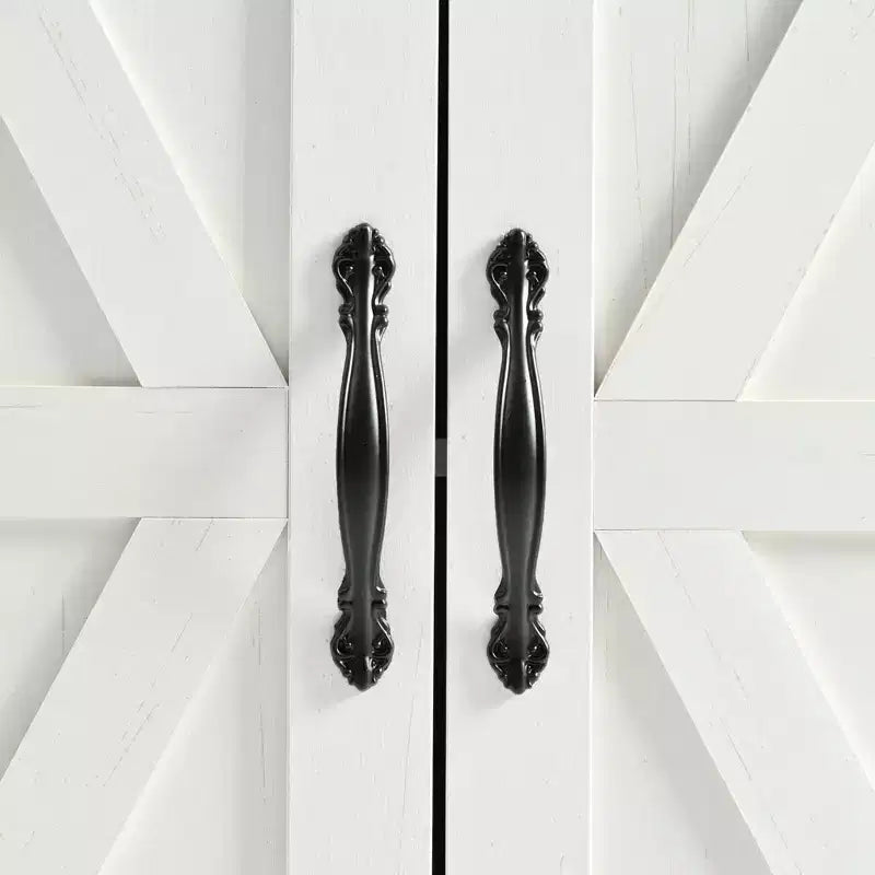 MAYEERTY Îlot de cuisine avec prise de courant, abattant, porte-épices et tiroir à roulettes pour cuisine, salle à manger, blanc