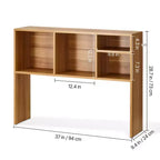 VEVOR Étagère de Bureau, Organisateur de Rangement de Bureau en Bois à 1 Niveau, Étagère de Rangement de Bureau en Bois de 94 x 24 x 73 cm, Marron