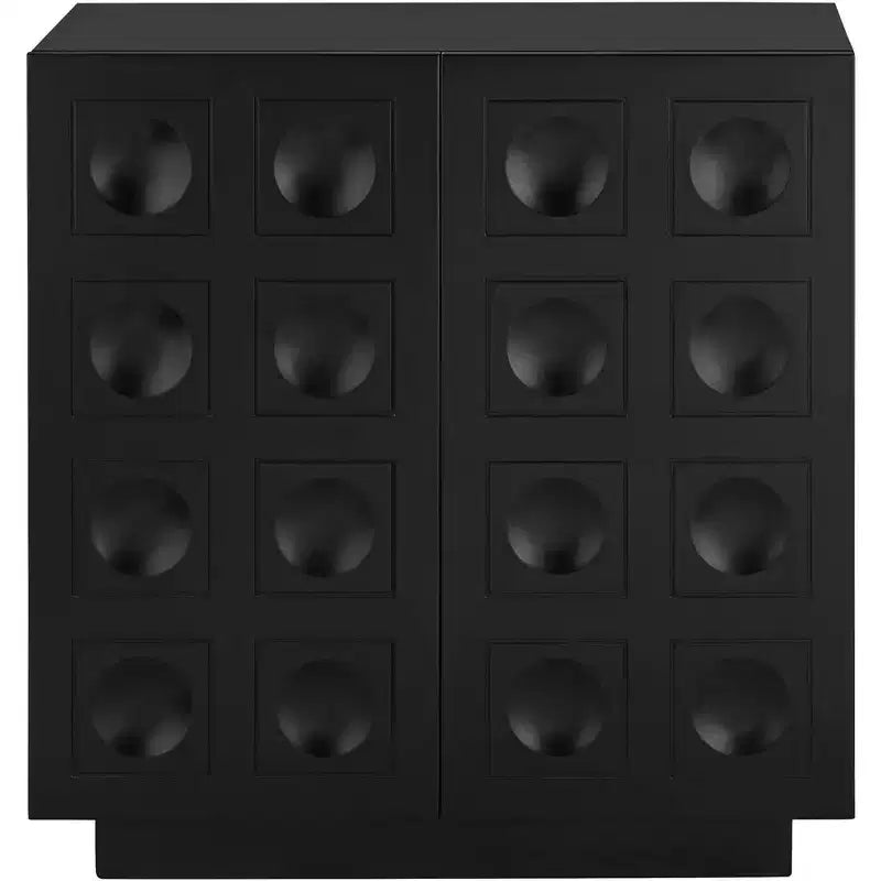 Table Console Alia de 55 Downing Street, 31 1/2 pouces de large, noire