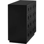Table Console Alia de 55 Downing Street, 31 1/2 pouces de large, noire