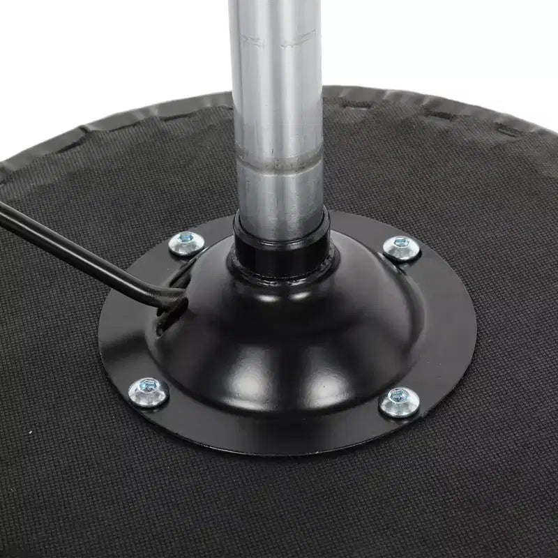 Tabouret de bar roulant en similicuir PU noir réglable en hauteur, chaise de travail pour salon