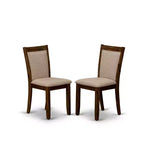 HomeStock Chaises de salle à manger de style sud-ouest, lot de 2