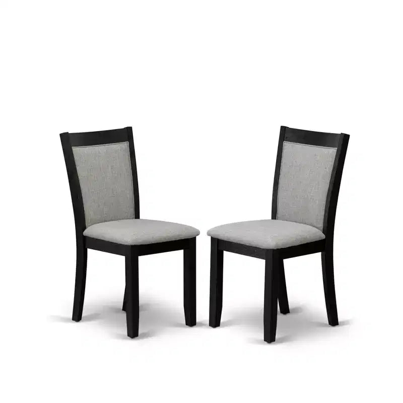 HomeStock Chaises de salle à manger de style sud-ouest, lot de 2