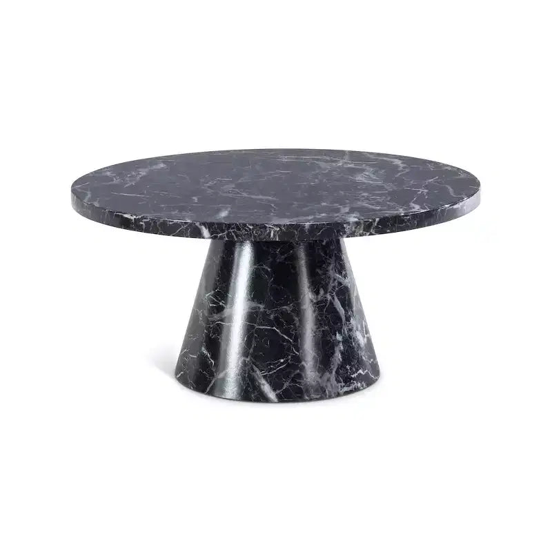 Meridian Furniture,Omni Black Faux Marble Coffee Table