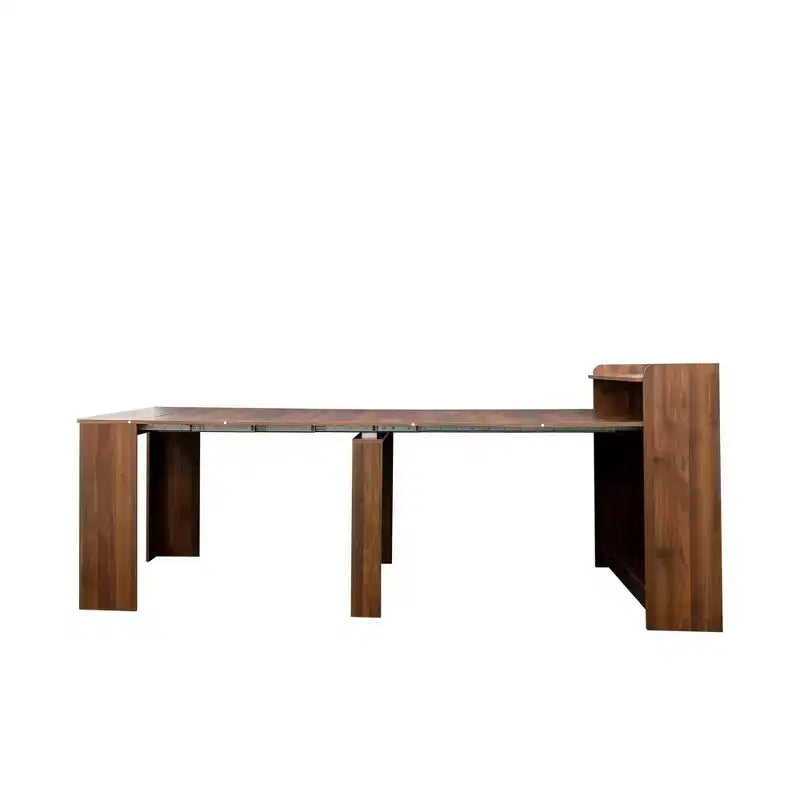 Table à manger extensible moderne Torin GDFStudio avec rangement
