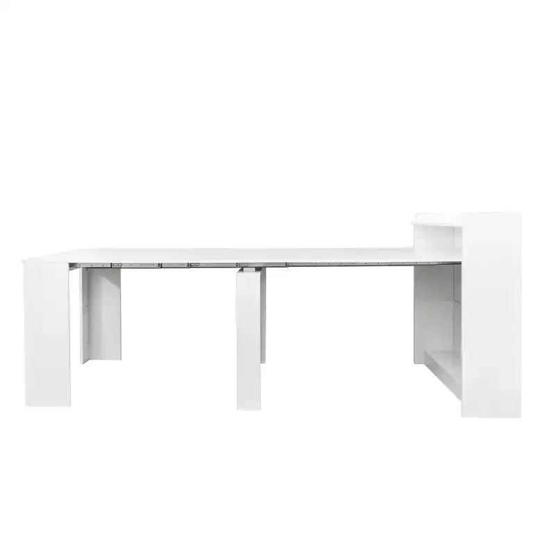 Table à manger extensible moderne Torin GDFStudio avec rangement
