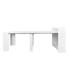Table à manger extensible moderne Torin GDFStudio avec rangement